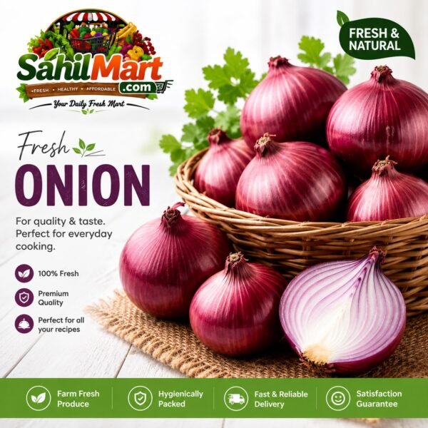 Fresh Red Onion – Premium Quality